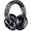 OneOdio A70 Bluetooth Headphones Over Ear, 72 Hrs Playtime, Monitor Level Stereo Sound Quality, Foldable Wireless＆Wired DJ Headphone, Professional Studio Headphones for DJ/TV/PC/Phone