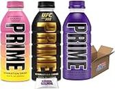 Prime - UFC 300, Strawberry Banana & Grape Flavour Hydration Drink 500ml Boxed Treatz