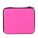 Alloet EVA Storage Zip Bag Case Pouch Protective Carry Holder for Nintendo 2DS (Pink)