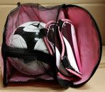 Sports Equipment Bag NEW YOUTH Soccer / Volleyball PINK Bag / Backpack