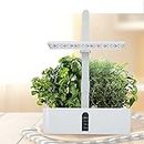 Hydroponics Growing System 9 Pot Interior Herb Garden Kit con LED Grow Light Smart Garden para el hogar, la cocina interior