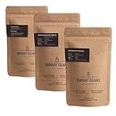 Bombay Island Coffee Taster Pack | Medium Roast | Pack of 3 x 75 Gm | Freshly Roasted 100% Arabica | Whole Beans