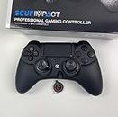 SCUF IMPACT - Gaming Controller for PS4 and PC/Black Shell with EMR (Renewed)