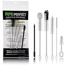 P.Perfect | Original | 6pcs Mid Sized Brush Pack, Pipe Cleaner for Small Pipe and Tube Cleaning Brush Kit
