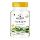 Aloe Vera 200:1 per dose giornaliera arricchita con Vitamina C - Vegan - 100 Capsule | Warnke Vitalstoffe