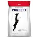 Purepet Dry Dog Adult Food Meat and Rice Flavour , 10kg Pack