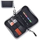 LONGTAO Portable Protective Case, Carrying Case, Travel Storage Case, Compatible with J-UUL Device, and Other Similar Size Items (Black)