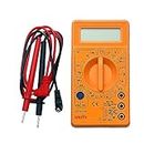 R&D Digital Multimeter Square Wave Output Voltage Ampere Ohm Tester Probe DC AC LCD Overload Protection