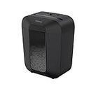 Fellowes Paper Shredder for Home Office Use - 9 Sheet Cross Cut Shredders Home Use - Shredder with 17L Bin & Safety Lock - Powershred LX50 - Shreds 31 Sheets in One Minute - High Security P4 - Black