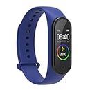 CALANDIS Bluetooth Smart Watch Heart Rate Monitor Fitness Tracker Wristband Dark Blue