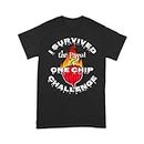 VidiAmazing Paqui One Chip Challenge Ghost Pepper Survival Swag - Standard T-Shirt Black