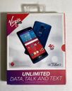 New Sealed LG Tribute 2 Virgin Mobile 8 GB Blue Locked 652810517508