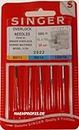 SINGER Overlock Needles for Sewing Machine No. 2022 ELx705 500R 05un Thickness 80/11 90/14 100/16