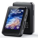 ZOOAOXO 128GB Lettore MP3 con Bluetooth 5.2 con 2.4" Touch Reattivo Screen, Altoparlante Integrato, Qualità del Suono HIFI, E-Book, Sveglia, Radio FM, Registratore Vocale, Inclusi gli Auricolari
