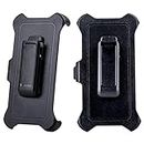WallSkiN 2 Pack Replacement Belt Clip Holster for Samsung Galaxy S22 Plus OtterBox Defender Series Case | Clip for Belt Holder (Case Not Included)