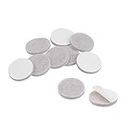 uxcell Furniture Pads Adhesive Felt Pads 20mm Dia 3mm Thick Floor Protector Round Beige 16Pcs
