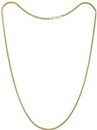 Handicraft Kottage latest & Stylish High Gold Plated 22 inch & Brass Celebrity Inspired Round Gold Plated Chain For Women Boys Thin Light Weighted Chain regular wear