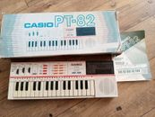 Tastiera per strumenti musicali elettronici vintage Casio PT-82 con ROM testata funzionante