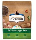 Premium Natural Dry Dog Food, Real Chicken & Veggies Recipe 6 Pounds (Packaging)