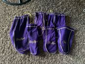 Lot 6 Crown Royal Bags Purple 5x750ml & 1x1.75L