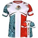 Fury Mexico Soccer Jersey Mexico Shirt for Mexican Unisex/Mujer/Hombre/Men, Mexico 1, XS