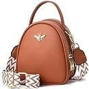 BAIKELI Lightweight Small Crossbody Bags Shoulder Bag for Women Stylish Ladies Cell Phone Purse and Handbags Wallet, 0-0-2-brown, Small