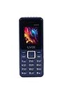Lvix All-New Power 3 Dual Sim |Keypad Mobile| with 1.8" Display | BT Dialer| Voice Changer | Auto Call Recording | Powerful 3000Mah Battery | FM | Camera | Feature Phone | Torch | Blue