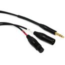 Mogami Gold Insert XLR Cable - 1/4-inch TRS Male to XLR Male/Female - 6 foot