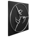 Orren Ellis The Trisection Shadow Box Wall Décor Metal in Black/Gray | 35.43 H x 35.43 W x 2.76 D in | Wayfair C8CEDFF55C4F49B7913F2EB37D0DDF1A