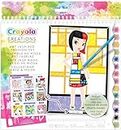 Crayola Creations Coloring Album Art and Fashion Collection, Creative Activity and Gift for Girls, Age 8+, 26200