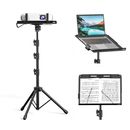 KDD Projector Stand, 4 in 1 Foldable Music Stand with Spring Arm, Laptop...