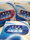 SONY PS Vita PCH-1000 1100 Console Box Charger Accessories PlayStation Used