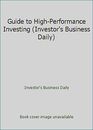 Guide to High-Performance Investing (Investor's Business Daily)