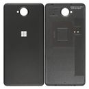 Genuine Black Battery Cover, Back Plate For Microsoft Lumia 650 w/NFC Connectors