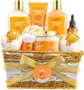 10Pc Almond Milk & Honey Beauty & Personal Care Set Home Bath Pampering Package