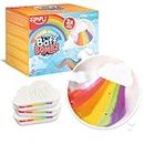 Simba Toys 3 x Large Cloud Rainbow Bath Bombs from Zimpli Kids, Special Effect Bath Bombs for Children, Children's Birthday Gift, Vegan Friendly and Cruelty Free