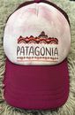 PATAGONIA Hat Cap Snapback Adjustable Foam Trucker One Size Tie Dye Purple