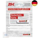 toom Baumarkt Gutscheinkarte - für Deutschland - per Post