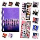 MACRO BTS PURPLE ILLUSION A5 RULED 160 PAGES DIARY WITH 6 FREEBIE BOOKMARKS FOR BTS ARMY | BEST & MOST ECONOMICAL GIFT FOR BTS ARMY