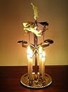 Angel Chime Brass Coloured with 4 Candles