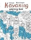 Kayaking: Coloring book