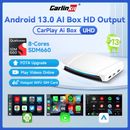 Carlinkit Android 13 Wireless Carplay AI Box HDMI Android Auto Multimedia Player