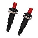 Meter Star Gas Heater One Outlet Piezo Igniter Spark Plug Push Button Ceramic Igniter Pack of 2 PCS