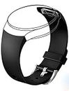 UK SELLER! New Replacement Band Compatible with Samsung Galaxy Gear S2 SM-R720 Smart Watch (Not Fit Gear S2 Classic SM-R732 and Gear S2 3G SM-R730 version) (BLACK)