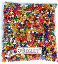 REGLET 80 Grams Multicolour Water Expanding Jelly Balls - Magic Water Crystal Jelly Balls - Water Ball - Jelly Water Beads for Plants - Super Absorbent Polymer Jelly Balls