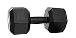 CORSO SPORTS & FITNESS CORSO PVC Hex Fixed Dumbbells For Men & Women Strength Training Set 1kg 2kg 3kg 4kg 5kg Single Black (3 kg/PC)