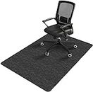 NYTRYD Office Chair Mat, Desk Chair Mat for Hardwood Floors,Thick Anti-Slip Hard Floor Protector Mat, Multi-Purpose Computer Gaming Rolling Chair Carpet for Home