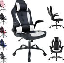 Cheap Video Game Chair, PC Gaming Chair Ergonomic Computer Game Chair with Headr