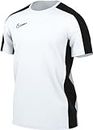 Nike Mens Short-Sleeve Soccer Top M Nk DF Acd23 Top SS, White/Black/Black, DR1336-100, S