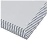 Moosgummi, A4 21x30 cm, Dicke 2 mm, weiß, 10Blatt